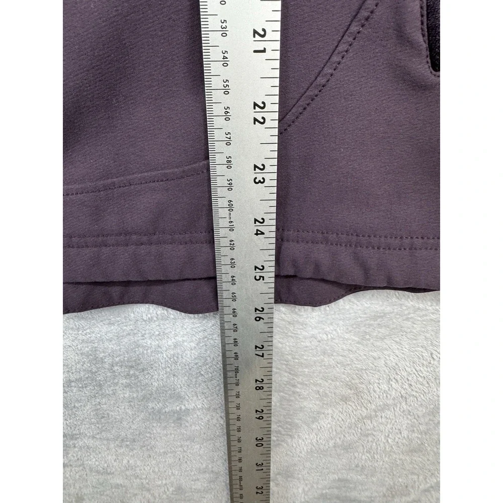North Face Nimble Softshell Slim Fit Jacket Purple Full Zip Jacket TNF Women's L - Picture 5 of 5